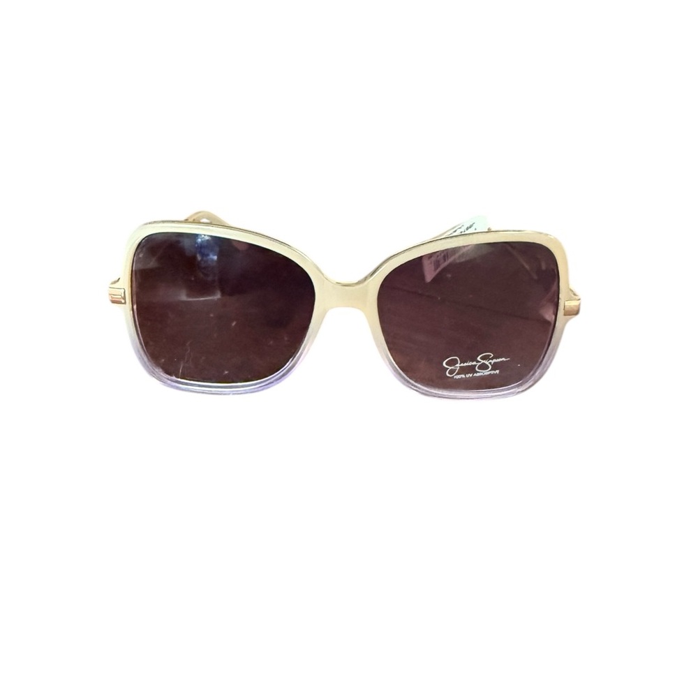 Sunglasses Jessica Simpson Nude & Purple Butterfly shape